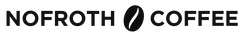 NoFroth Coffee logo in black on transparent background